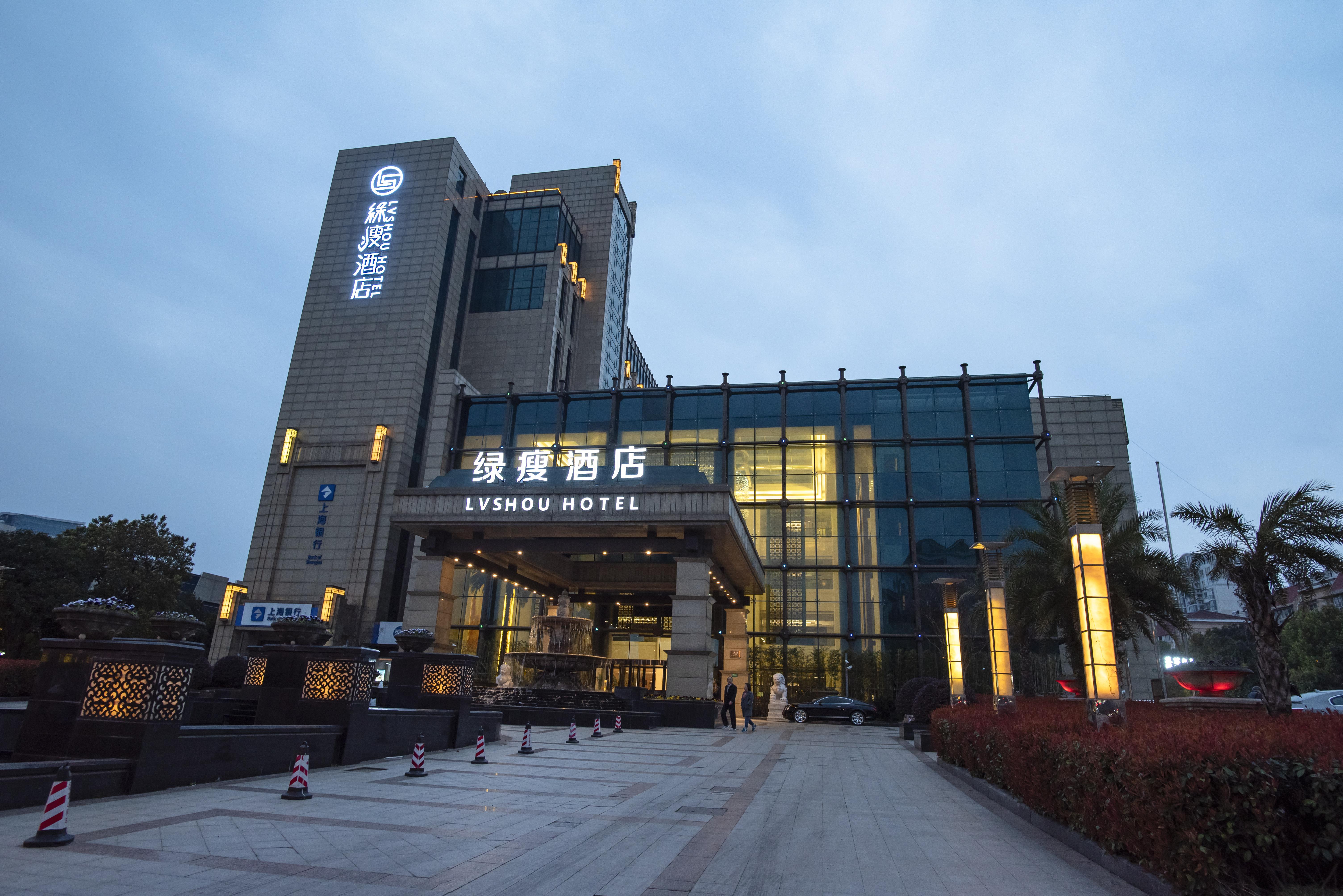 Lv Shou Hotel Shanghai Bagian luar foto