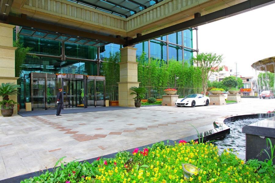 Lv Shou Hotel Shanghai Bagian luar foto
